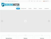 Tablet Screenshot of bookingmotor.com